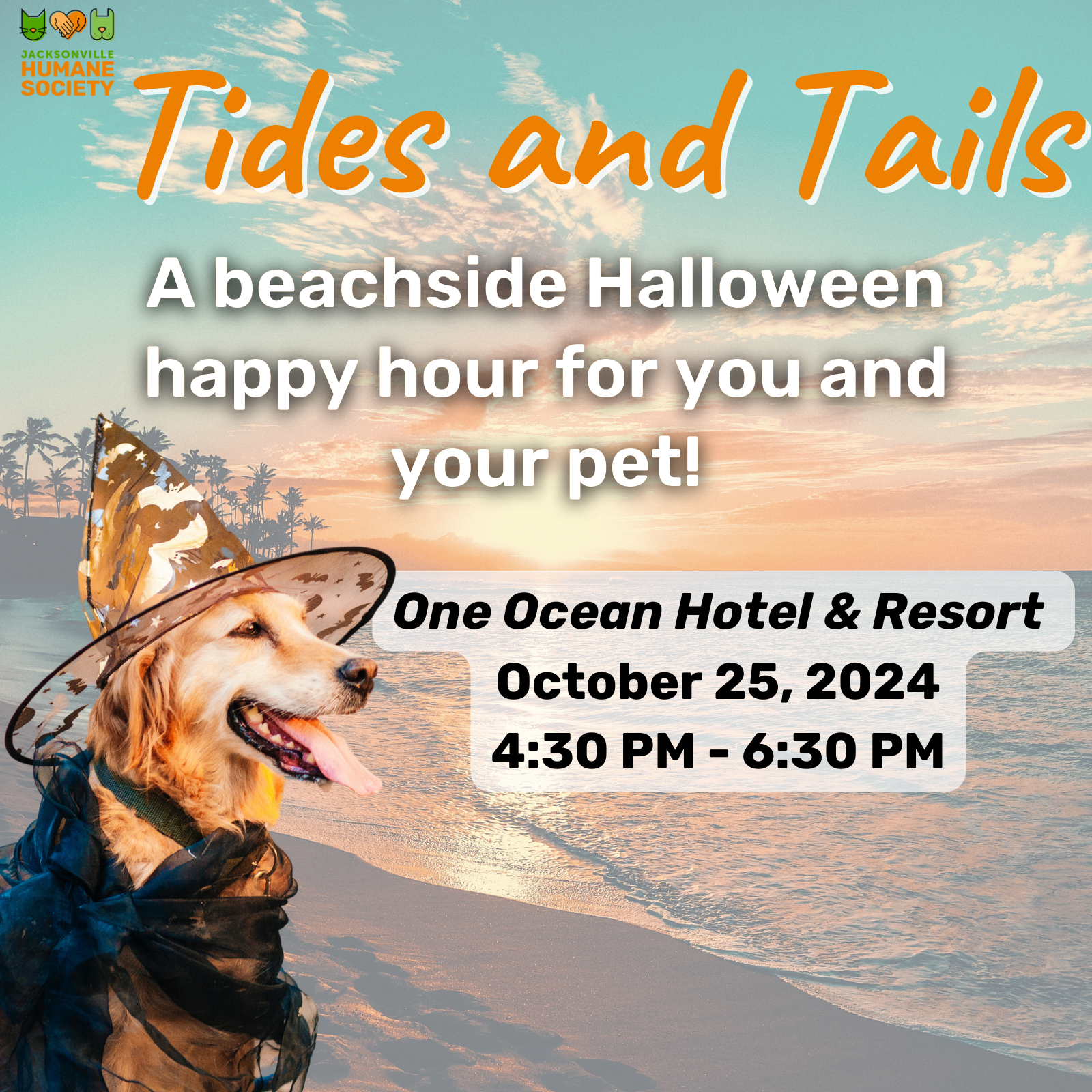 Tides and Tails October Event Image w Sponsor