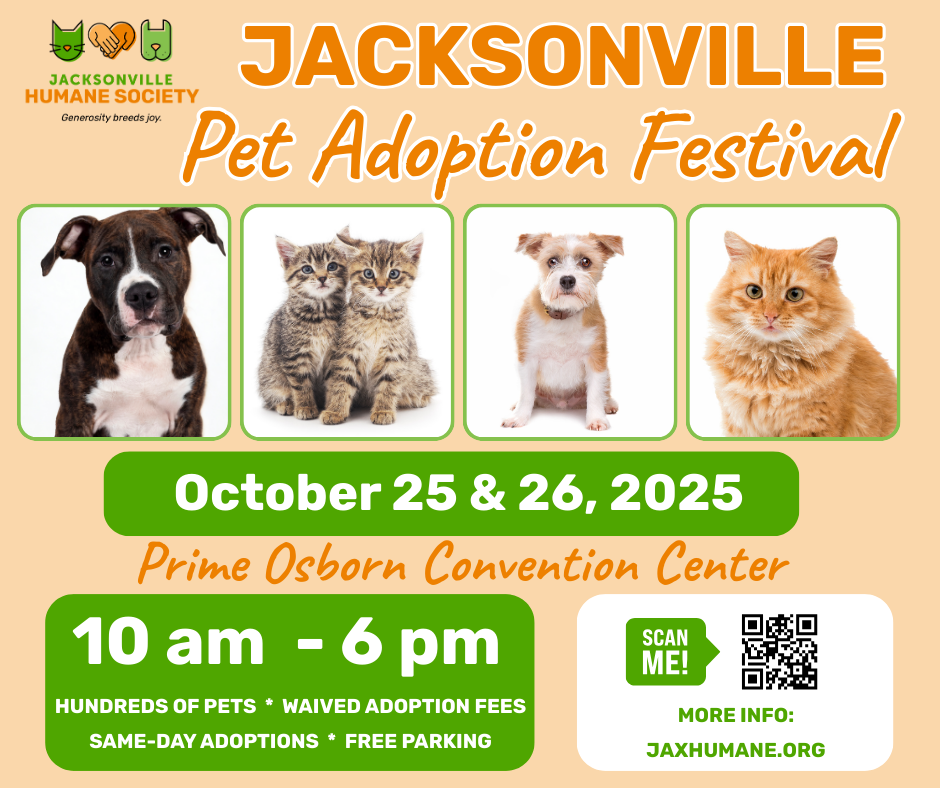 JACKSONVILLE Pet Festival Facebook Post