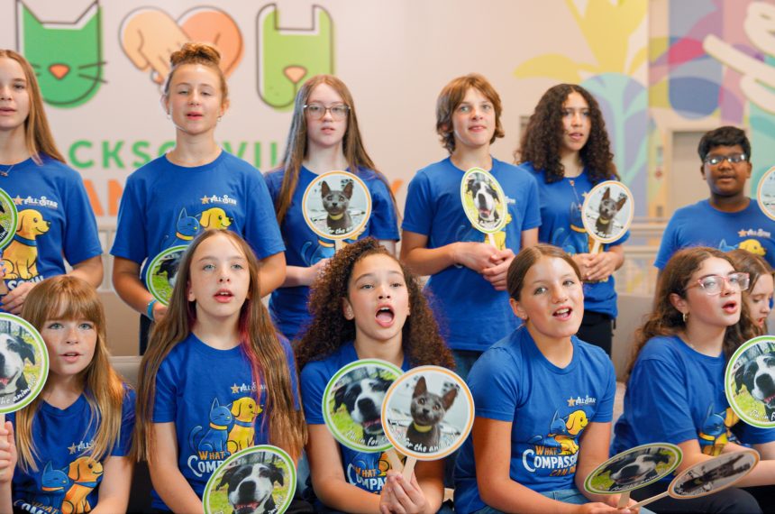 All Star Youth Choir (Jacksonville Humane Society WCCD)